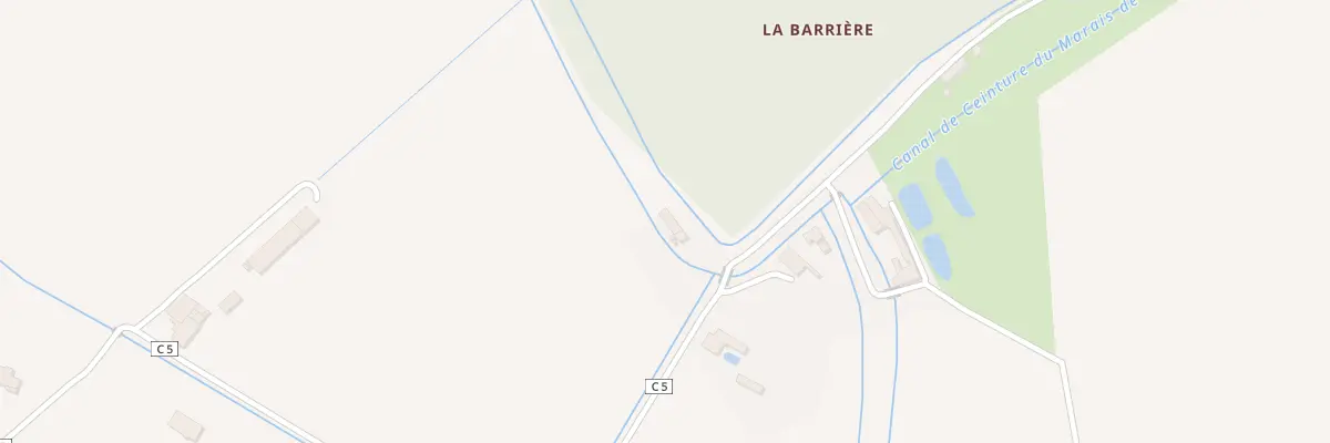 Plan du 5263 La Barriere à La Ronde