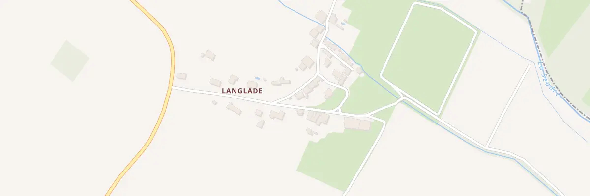 Plan du 23 Imp de Langlade à Thaims