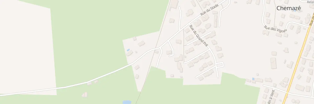 Plan du 15 Rue du Stade à Chemazé