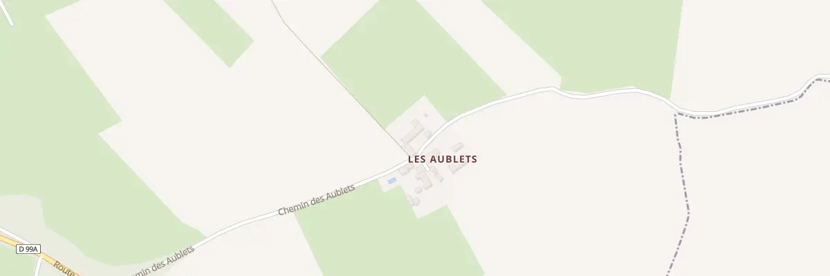 Plan du 385 Che des Aublets à Castillon