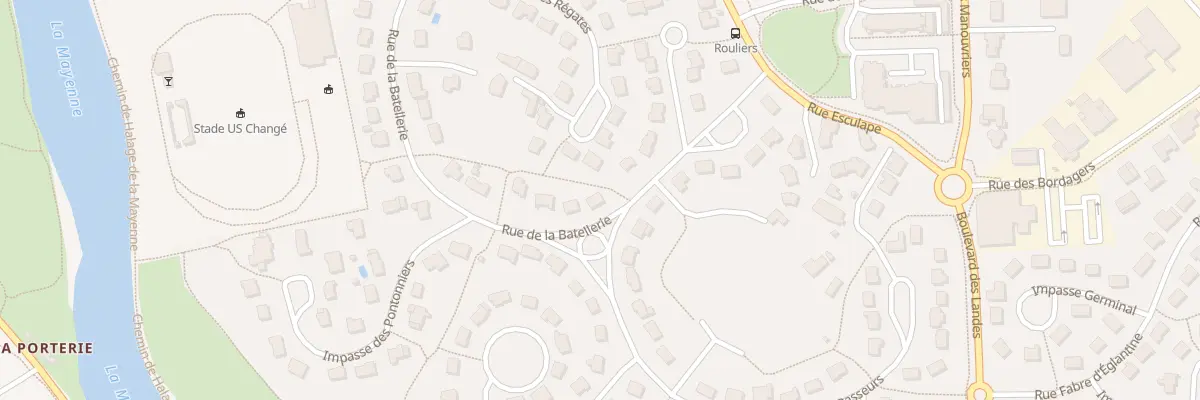 Plan du 3 Rue du Gué des Landes à Changé