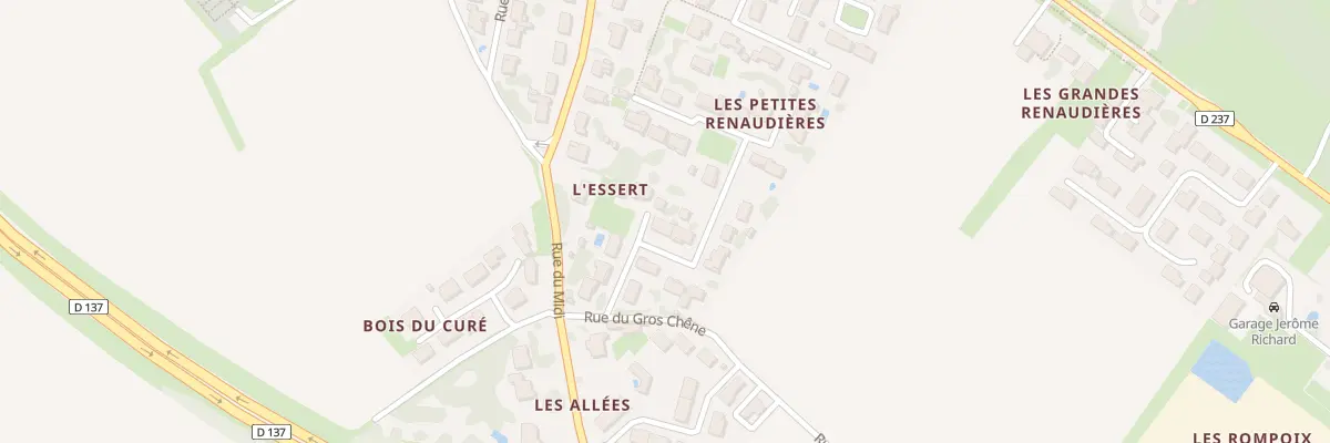 Plan du 7 Rue Petites Renaudieres à Saint-Porchaire