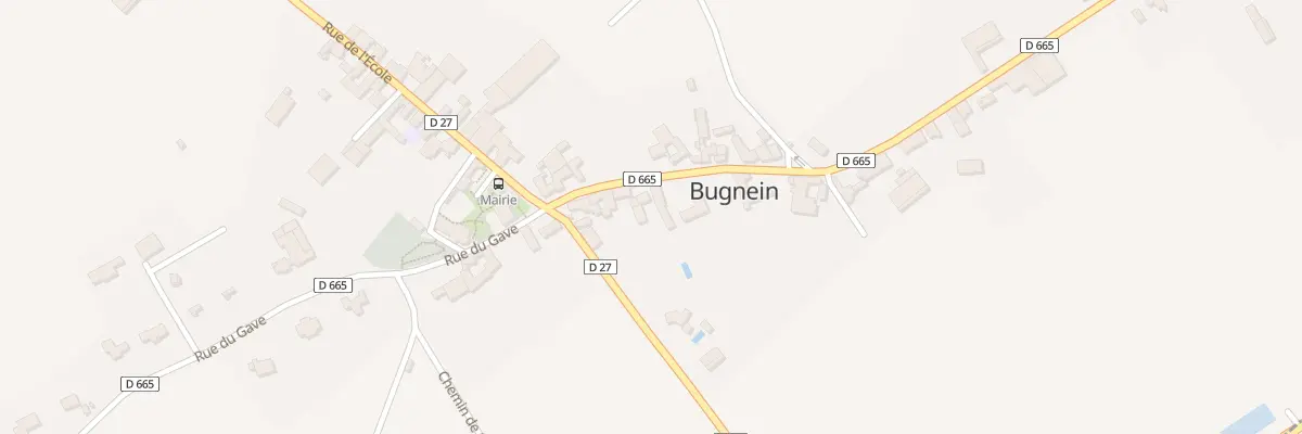 Plan du 10 Rue Principale à Bugnein