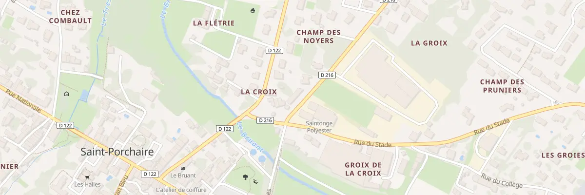 Plan du 5 Rue des Coudraies à Saint-Porchaire