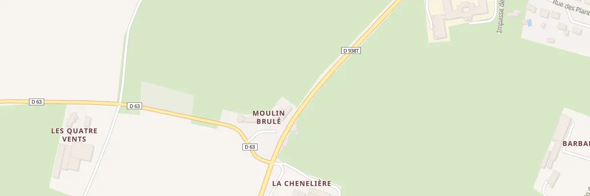 Plan du 223 Moulin Brule à Antigny