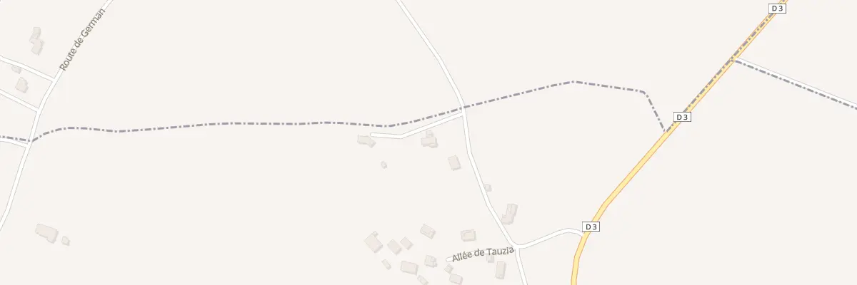 Plan du 249 Rte de Paillas à Baigts