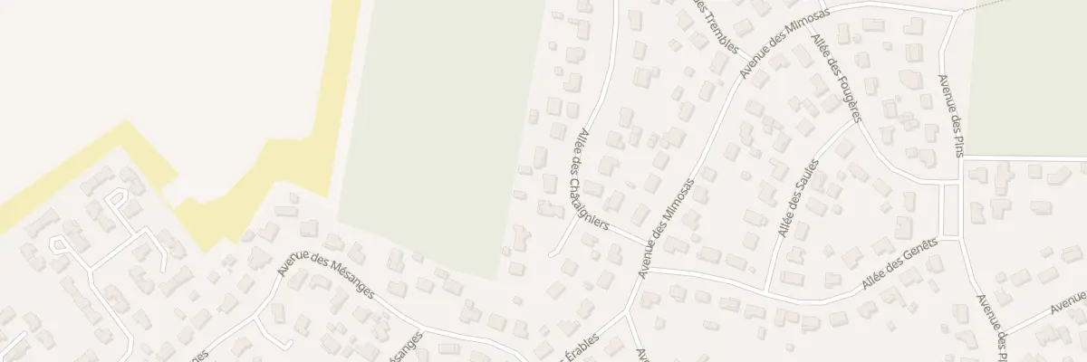 Plan du 3 All des Châtaigniers à Martignas-sur-Jalle