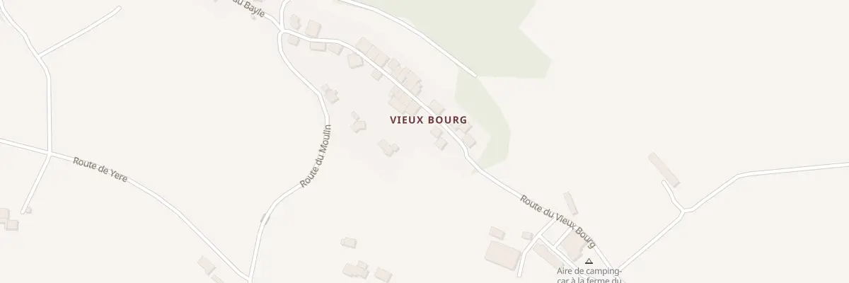 Plan du 695 Rte du Vieux-bourg à Castel-Sarrazin