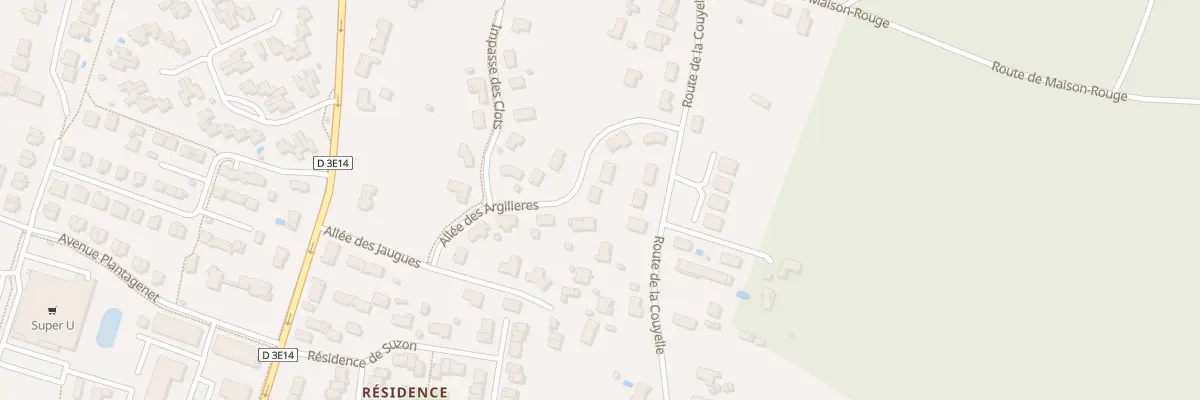 Plan du 4 All des Argilieres à Saint-Martin-de-Sescas
