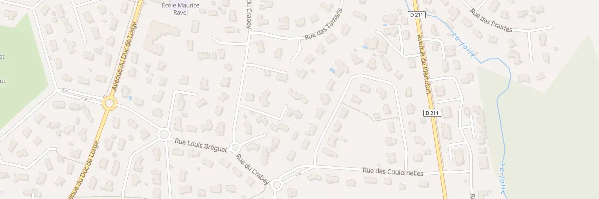 Plan du 621 Rue du Crabey à Saint-Jean-d’Illac