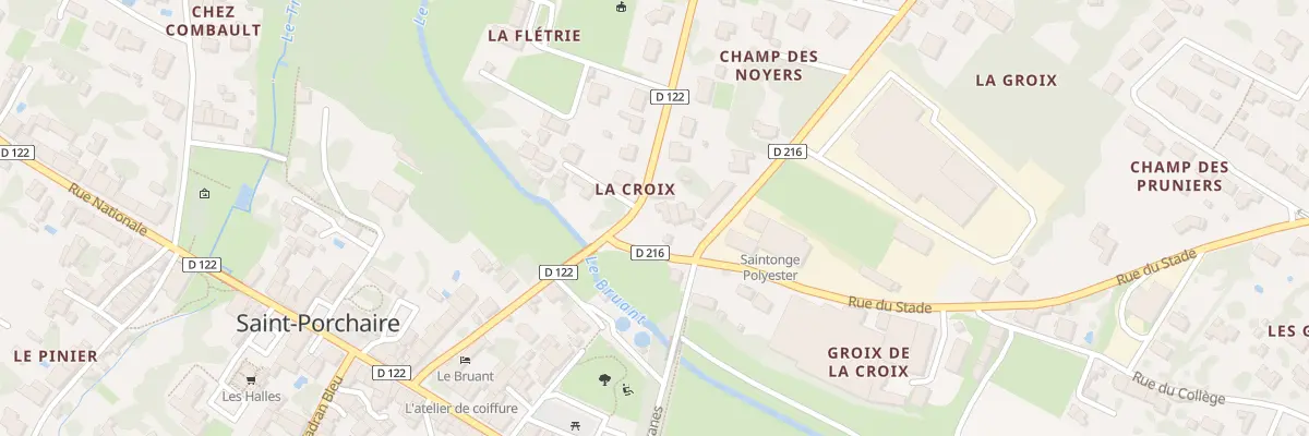 Plan du 6 Rue Pierre Loti à Saint-Porchaire