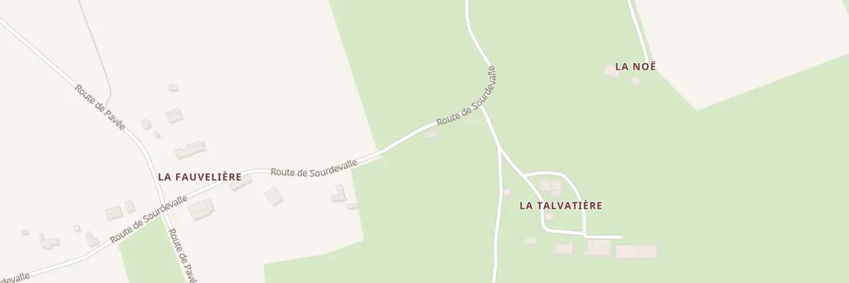 Plan du 5 Rte de Sourdevalle - Burcy à Valdallière