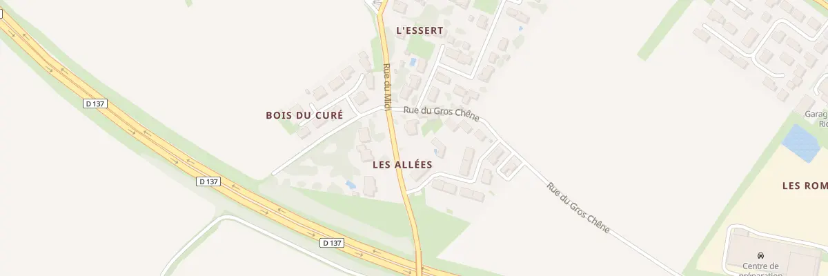 Plan du 25 Rue du Midi à Saint-Porchaire