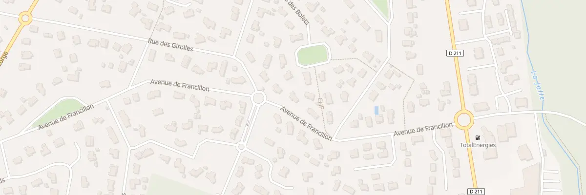 Plan du 320 Av de Francillon à Saint-Jean-d’Illac