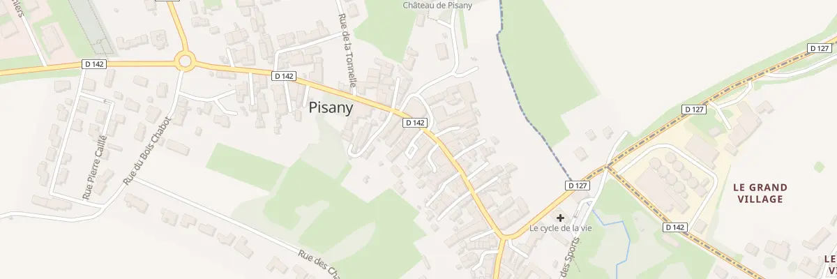 Plan du 39 Av Jean de Vivonne à Pisany