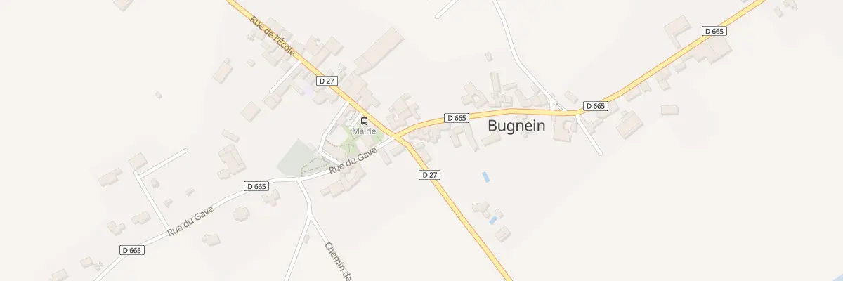 Plan du 2 Rue Principale à Bugnein