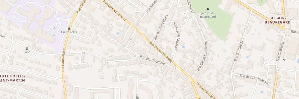 Plan du 107 Rue Bernard le Pecq à Laval