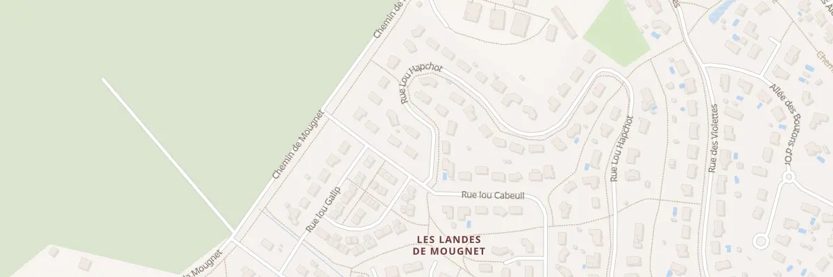 Plan du 2 Rue Lou Hapchot au Barp
