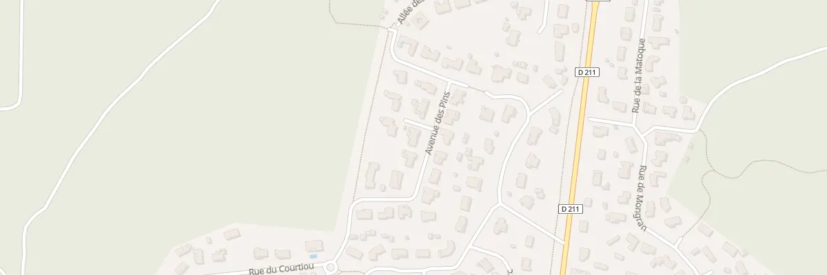 Plan du 545 Av des Pins à Saint-Jean-d’Illac