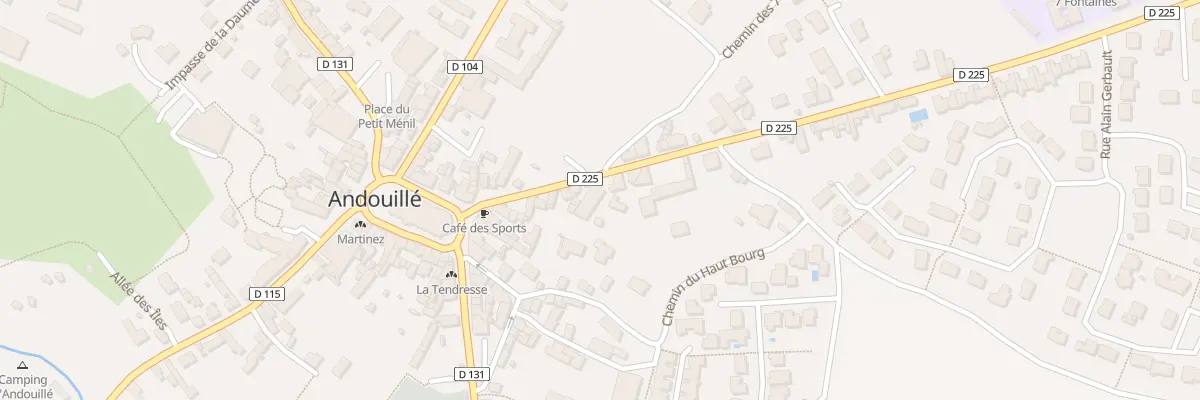 Plan du 18 Rue Emmanuel Dufourd à Andouillé