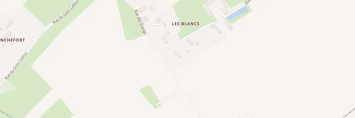 Plan du 5100F Les Blancs à Cahagnolles