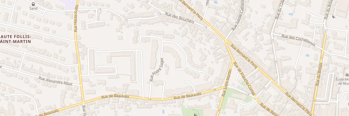 Plan du 88 Rue Andre Saget à Laval