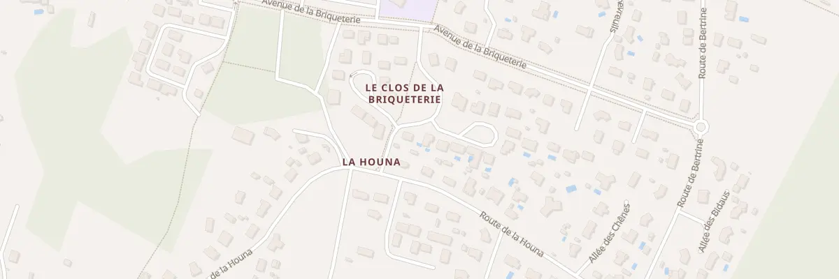 Plan du 10 Rue Léo Domecq Cazaux à Belin-Béliet