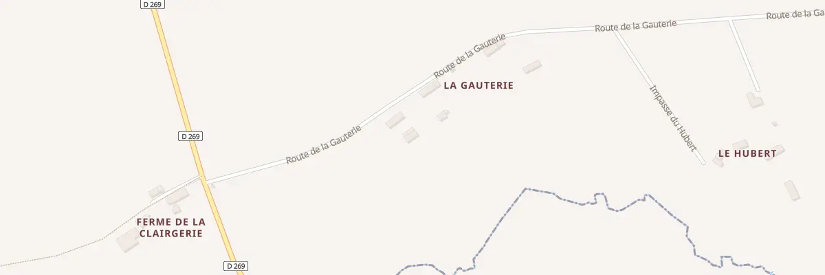 Plan du 78 La Gauterie au Ménil-Ciboult