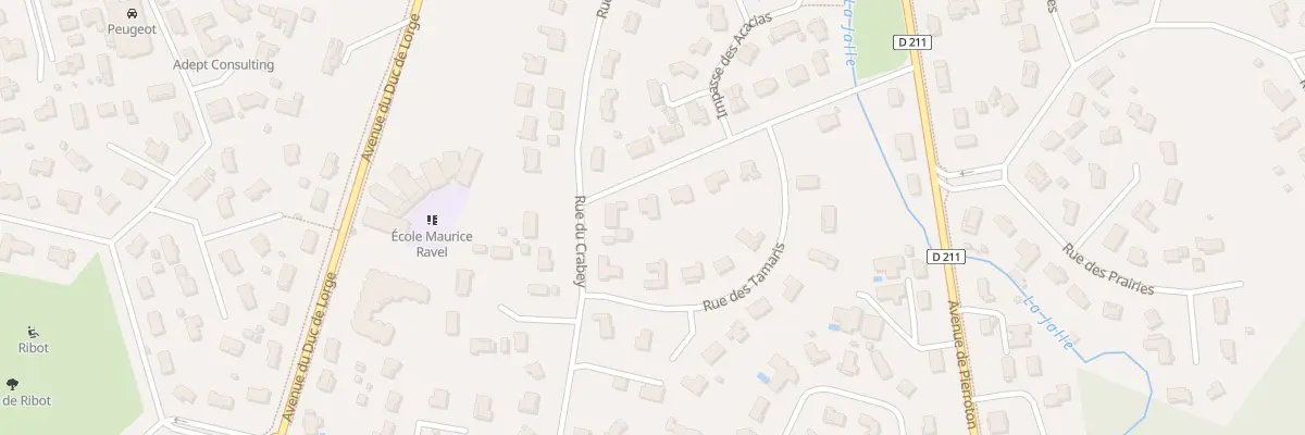 Plan du 223 Rue de Camarey à Saint-Jean-d’Illac