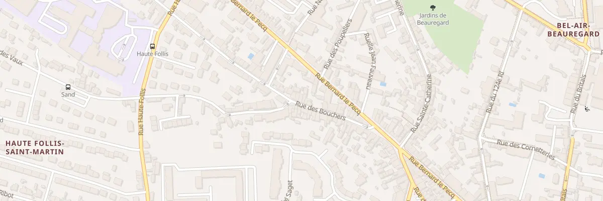 Plan du 34 Rue des Bouchers à Laval