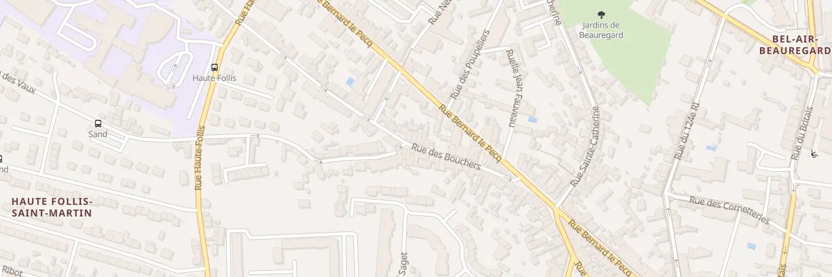 Plan du 38 Rue des Bouchers à Laval