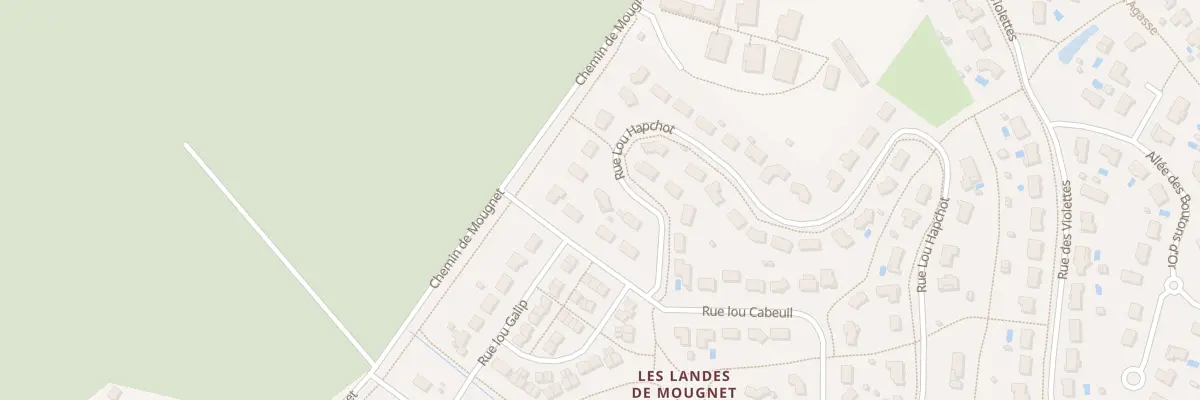 Plan du 4 Rue Lou Hapchot au Barp