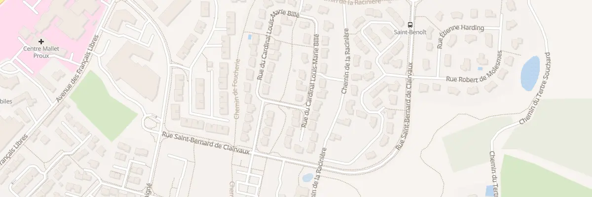 Plan du 36 Rue du Cardinal L M Bille à Laval