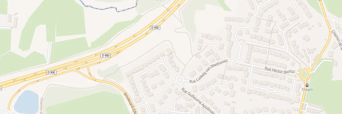 Plan du 10 Rue Charles Gounod à Laval