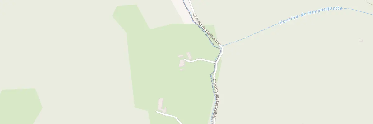Plan du 460 Che Haritxelhar à Barcus