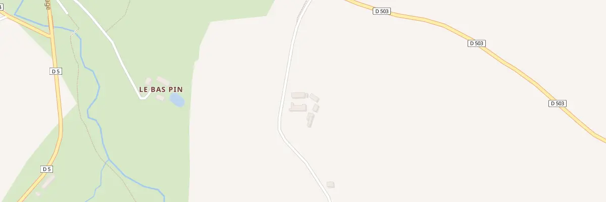 Plan du 6 La Vesquerie à Brecé