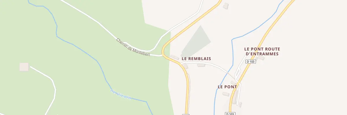 Plan du 18 Rue du Maine à Nuillé-sur-Vicoin