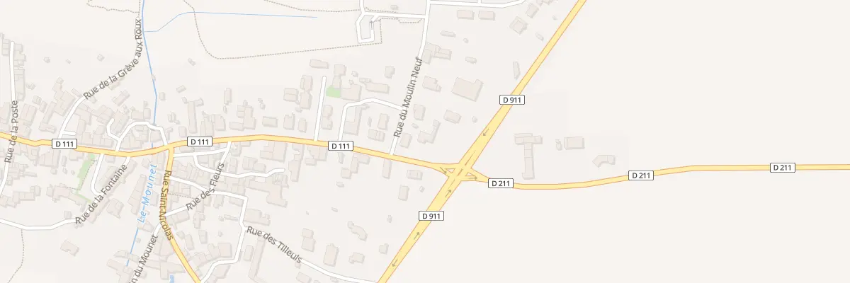 Plan du 4 Rue des Trois Ponts à Saint-Pierre-La-Noue