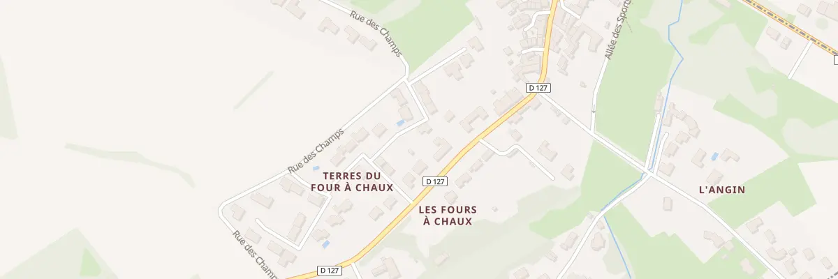 Plan du 3 Rue des Chaufourniers à Pisany