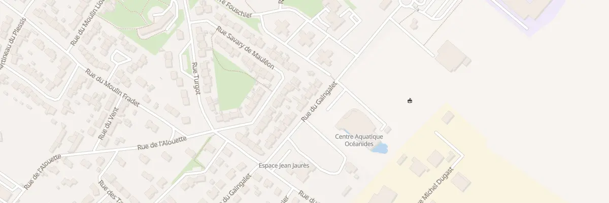 Plan du 41 Rue du gaingalet à Fontenay-le-Comte