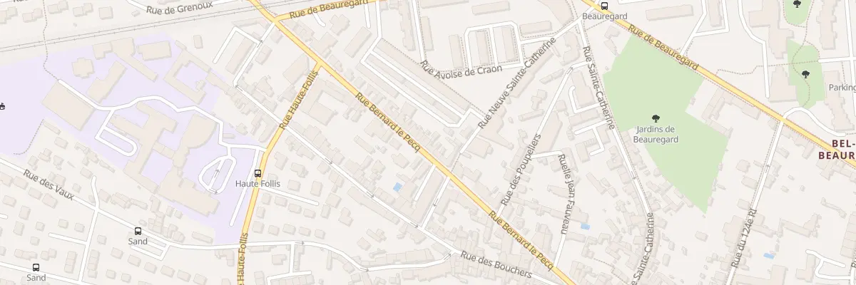 Plan du 136 Rue Bernard le Pecq à Laval
