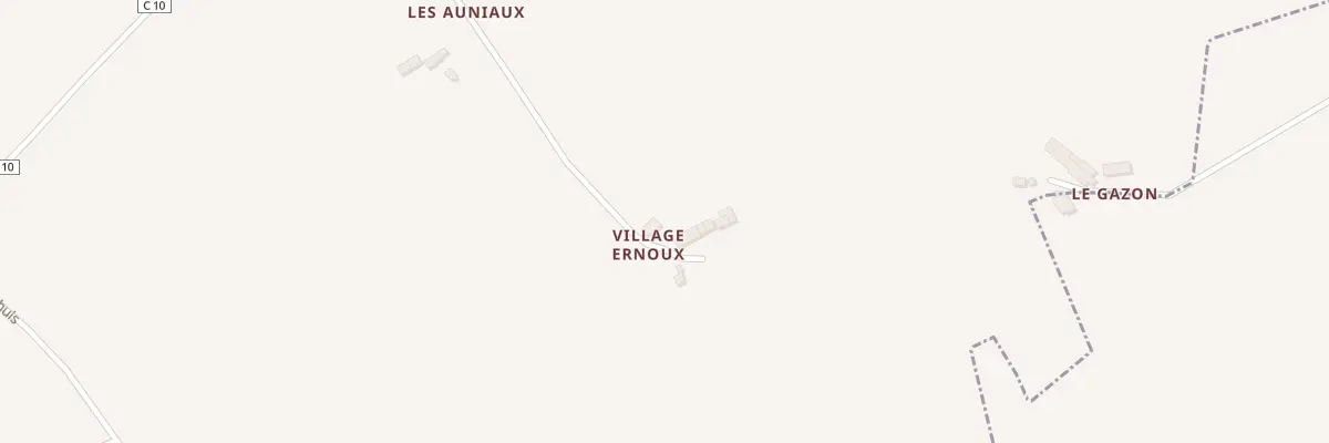 Plan du 313 Ernoux à Mantilly