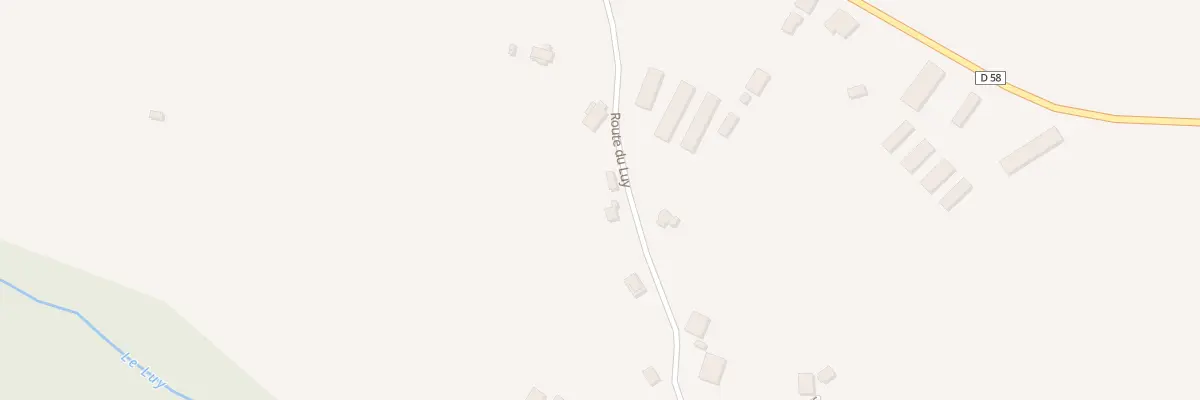 Plan du 283 Rte du Luy à Bastennes