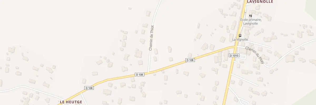 Plan du 60 Che de Thiot à Salles