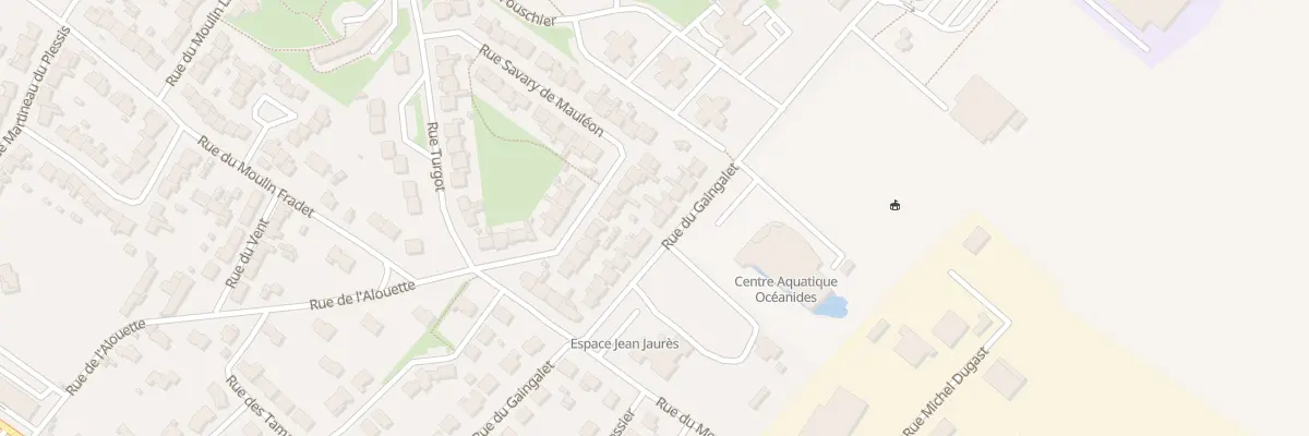 Plan du 39 Rue du gaingalet à Fontenay-le-Comte