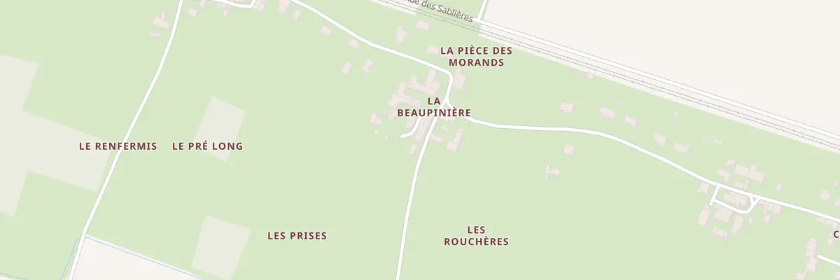 Plan du 2 Che des Marais à Bords