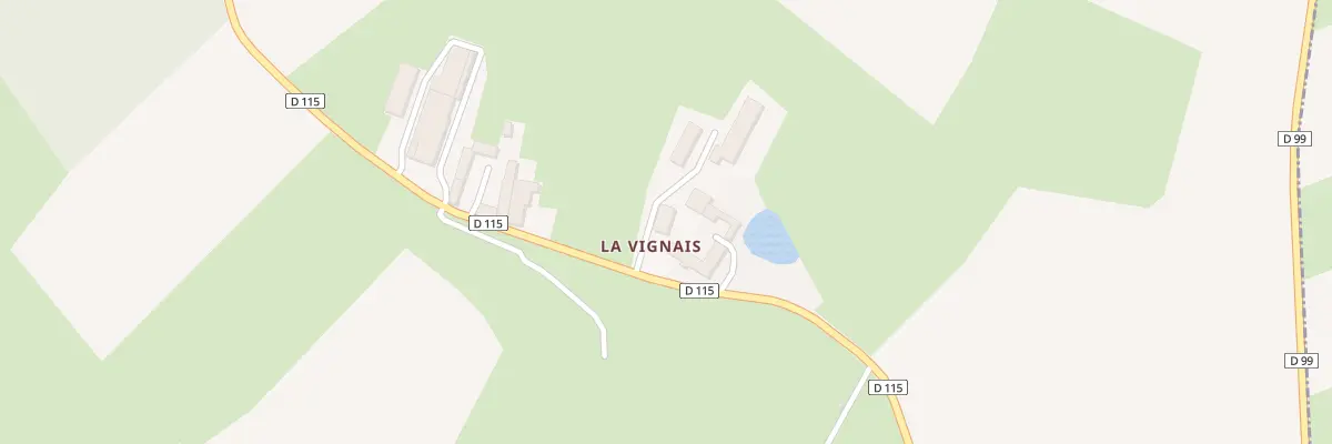 Plan du 5046 La Vignais à Sainte-Honorine-de-Ducy