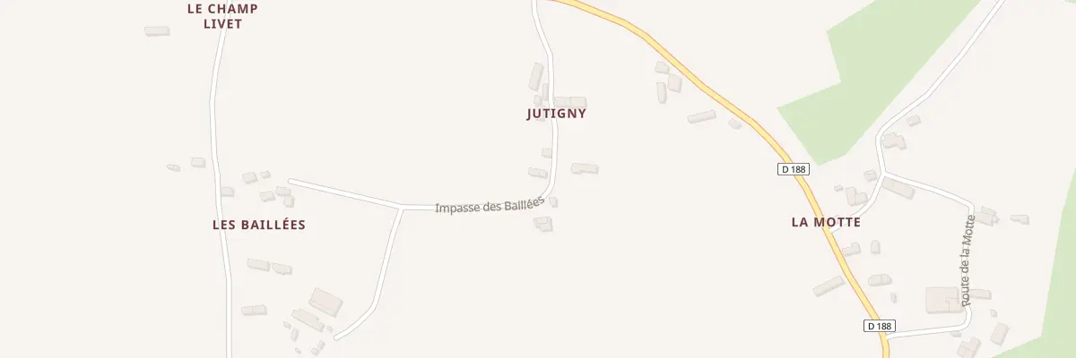 Plan du 5114 Jutigny à Saint-Georges-de-Rouelley