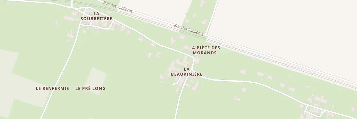 Plan du 2B Rue de L’Ouche au Pas à Bords