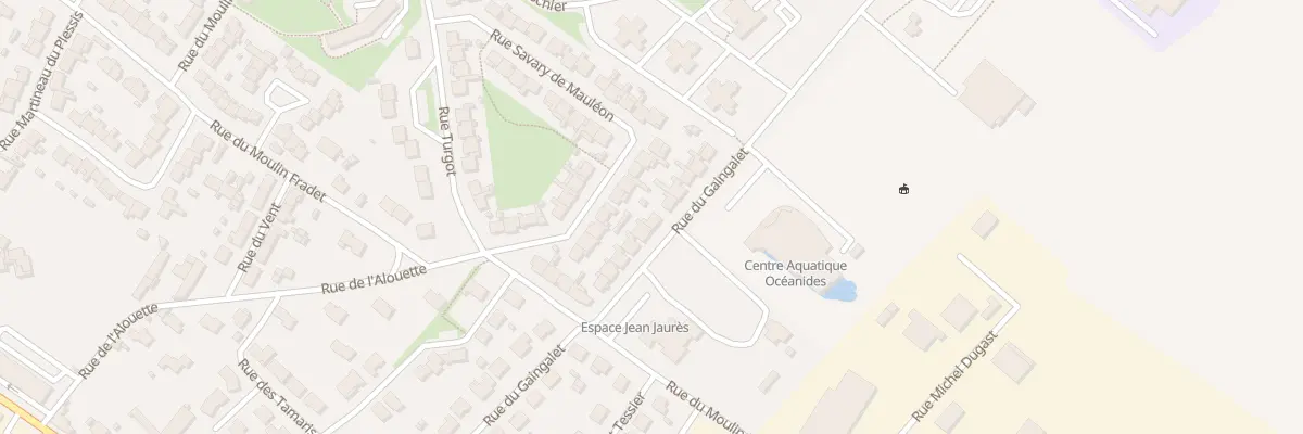 Plan du 37 Rue du gaingalet à Fontenay-le-Comte